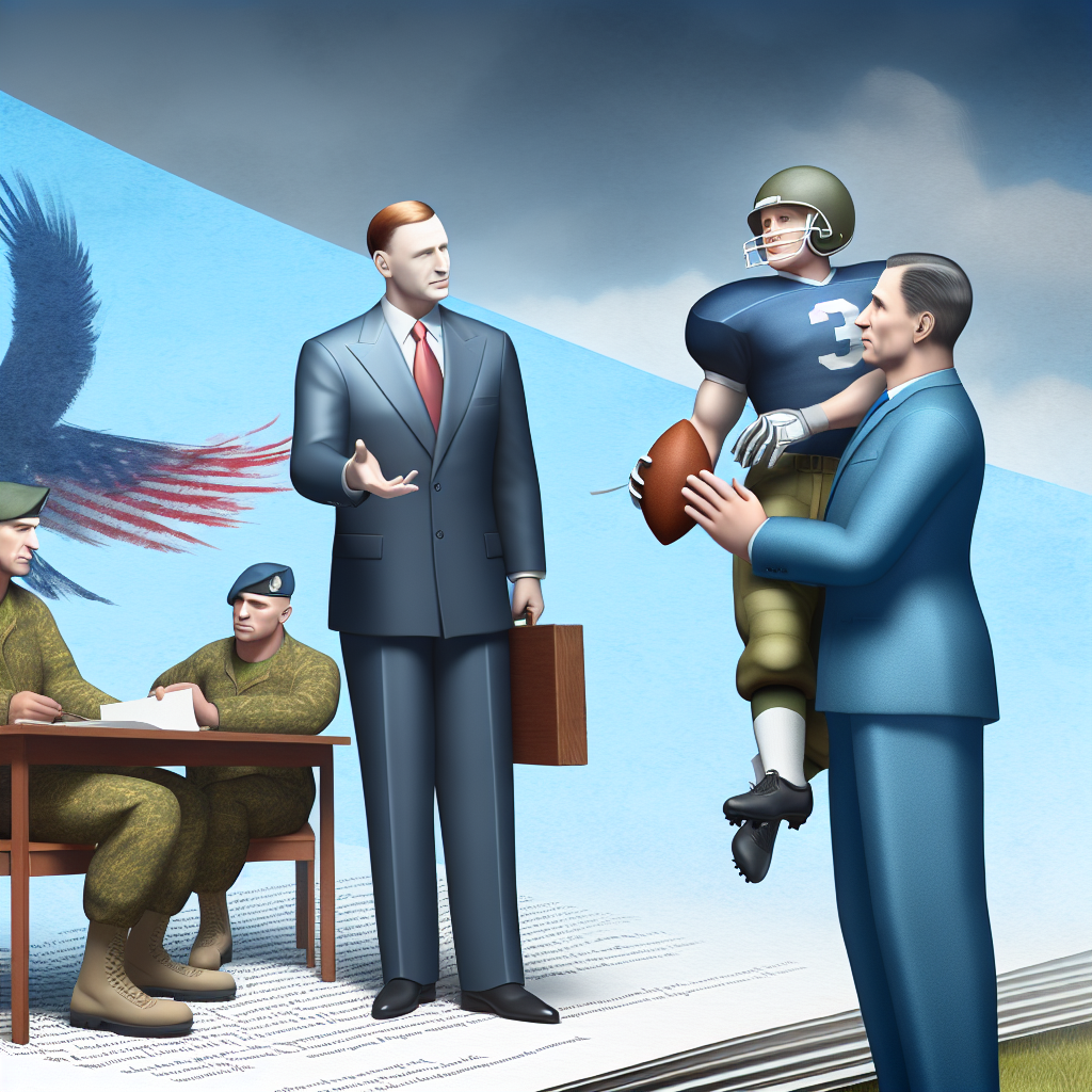 Christian McCaffrey and Jim Harbaugh Demonstrate the Power of Individual Initiative in Supporting Our Troops