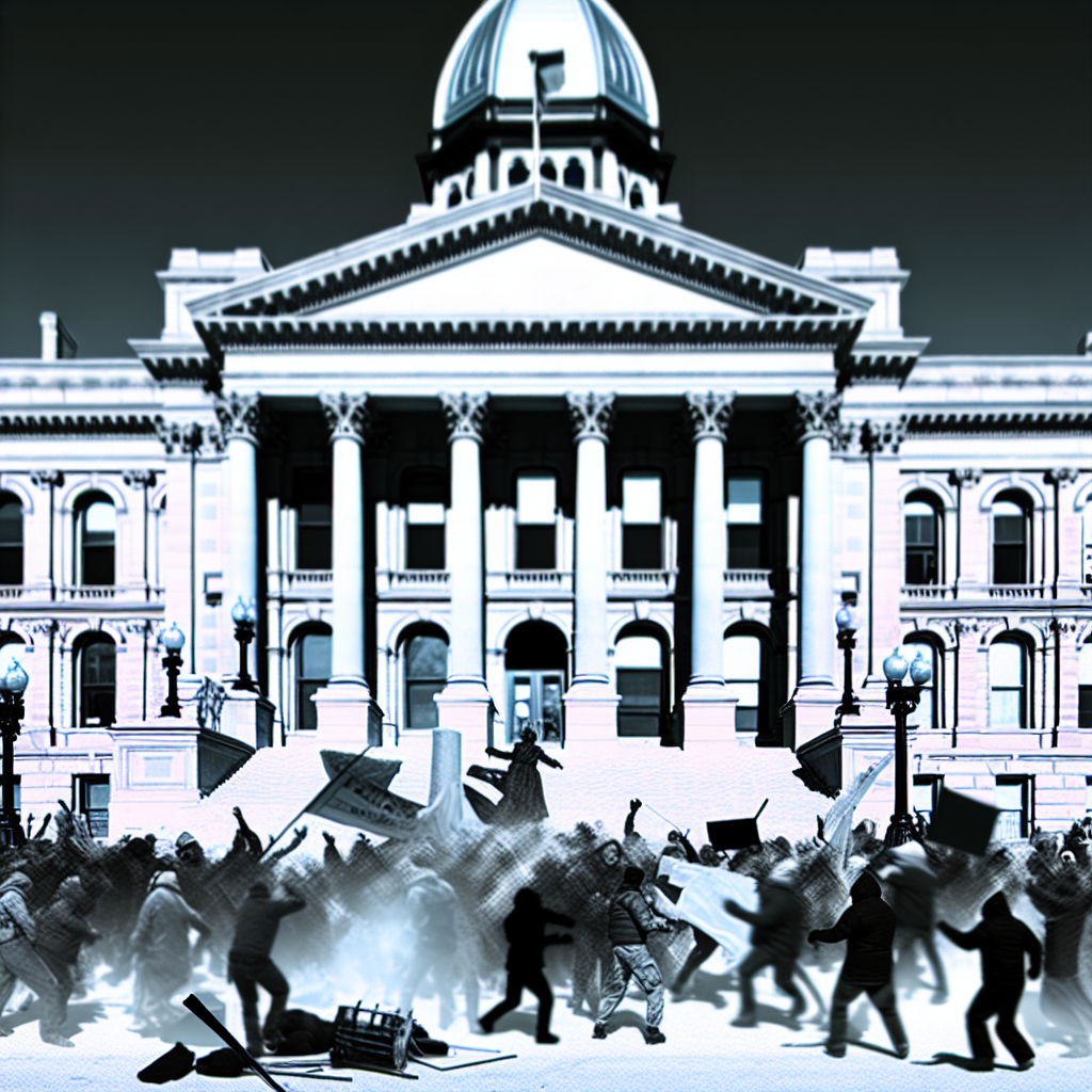 Democratic congressional candidate indicted in anti-ICE protest that turned violent in Illinois