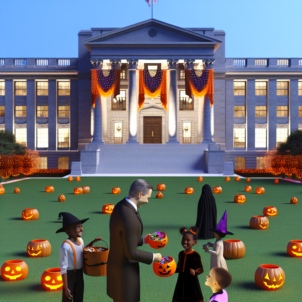 White House opens South Lawn to trick-or-treaters for Halloween celebration with Trumps