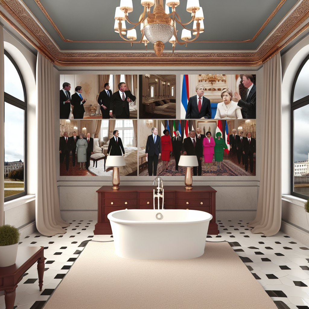 White House Unveils Opulent Lincoln Bedroom Renovation Amidst Nation's Struggles