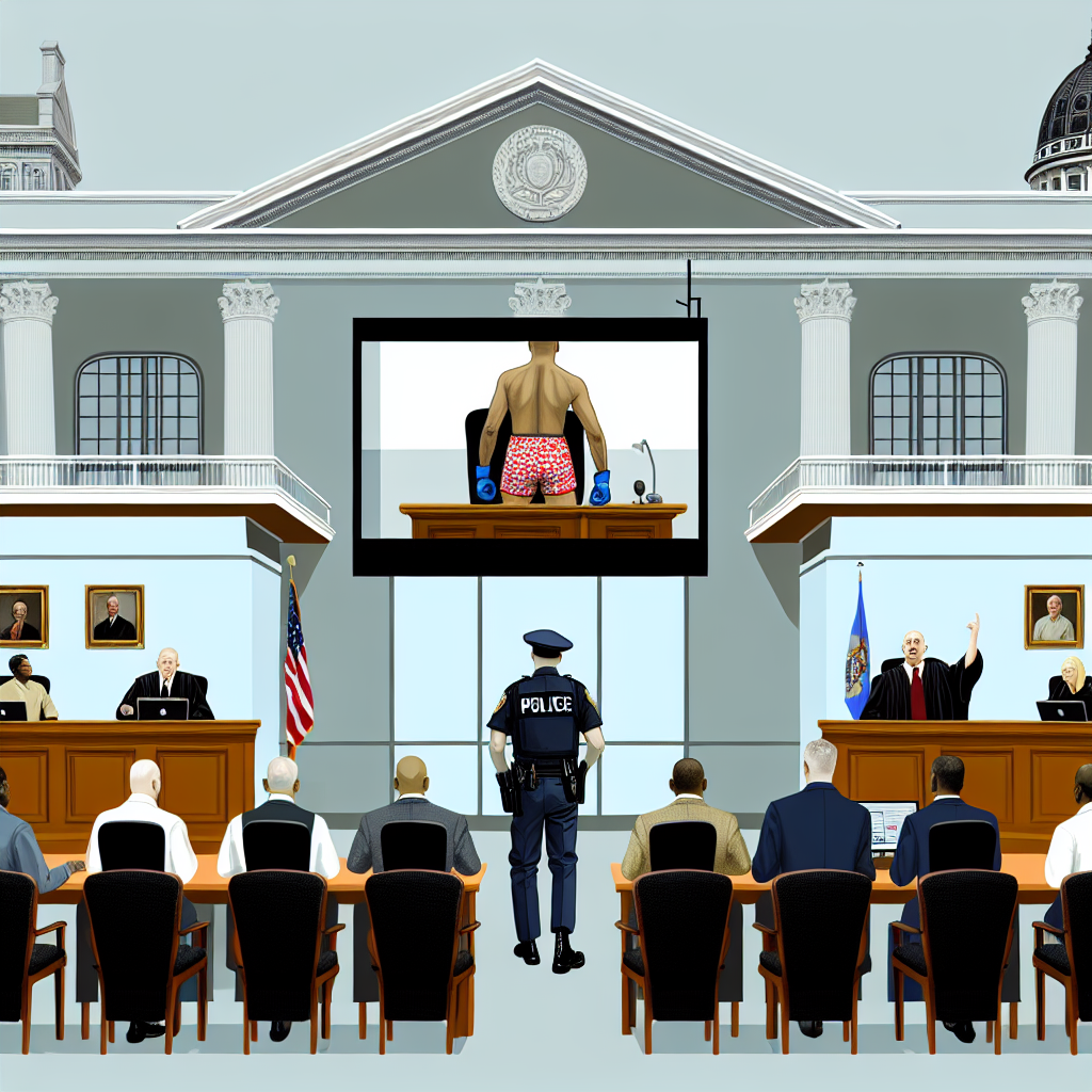 Detroit police officer appears in virtual court hearing in boxers: 'You got some pants on, officer?'