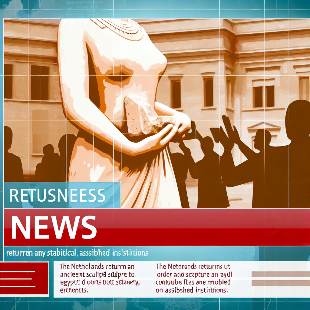 Netherlands to return stolen ancient sculpture to Egypt