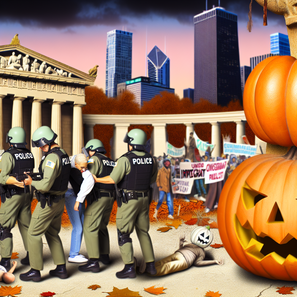 In Chicago, a Halloween weekend of immigration arrests and violence