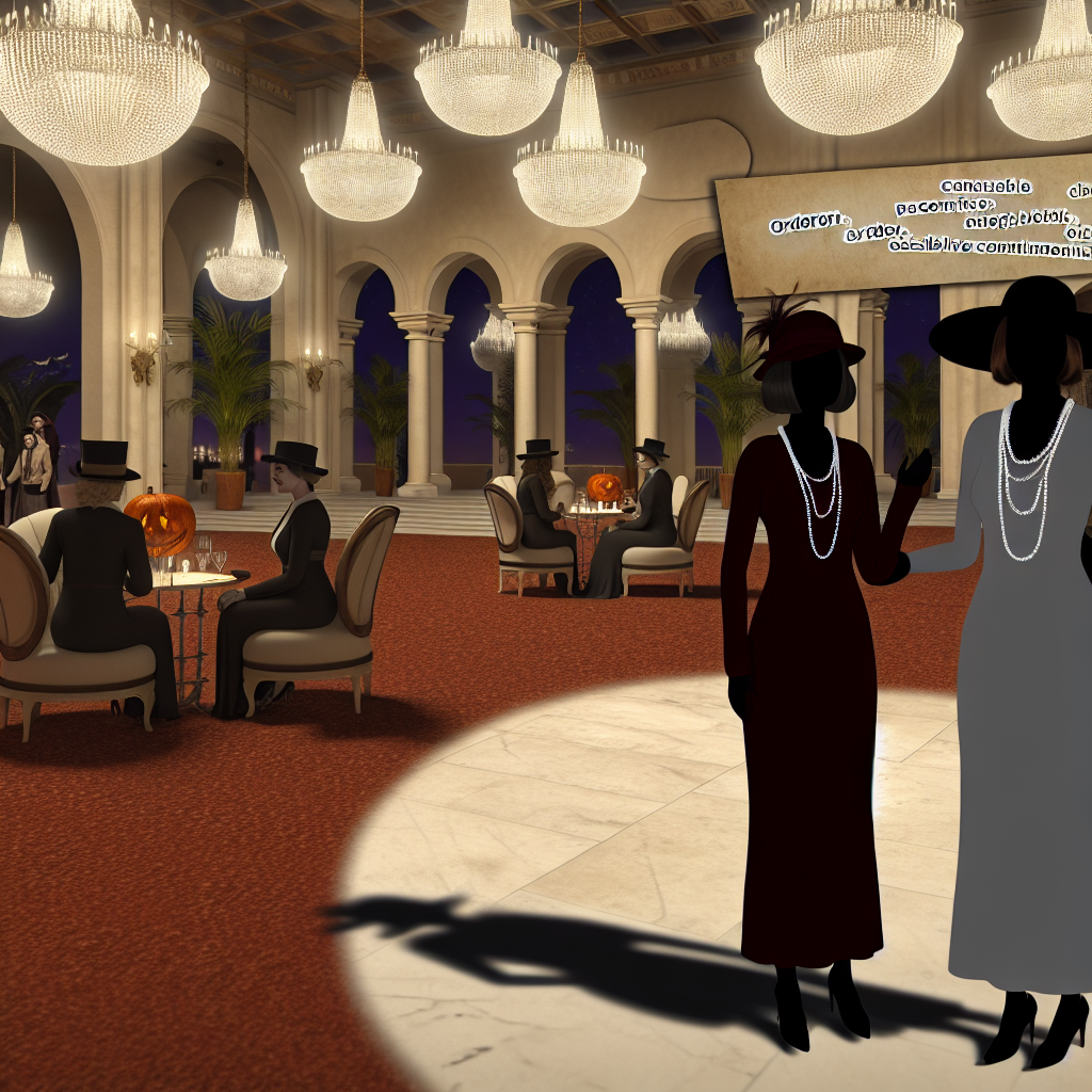 Australia’s richest person Gina Rinehart spotted at Donald Trump’s Halloween party