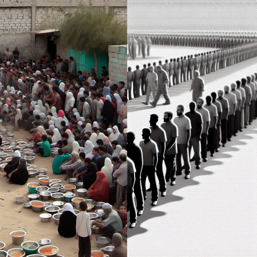 Packed soup kitchens feed Gaza as Israel blocks entry of aid trucks