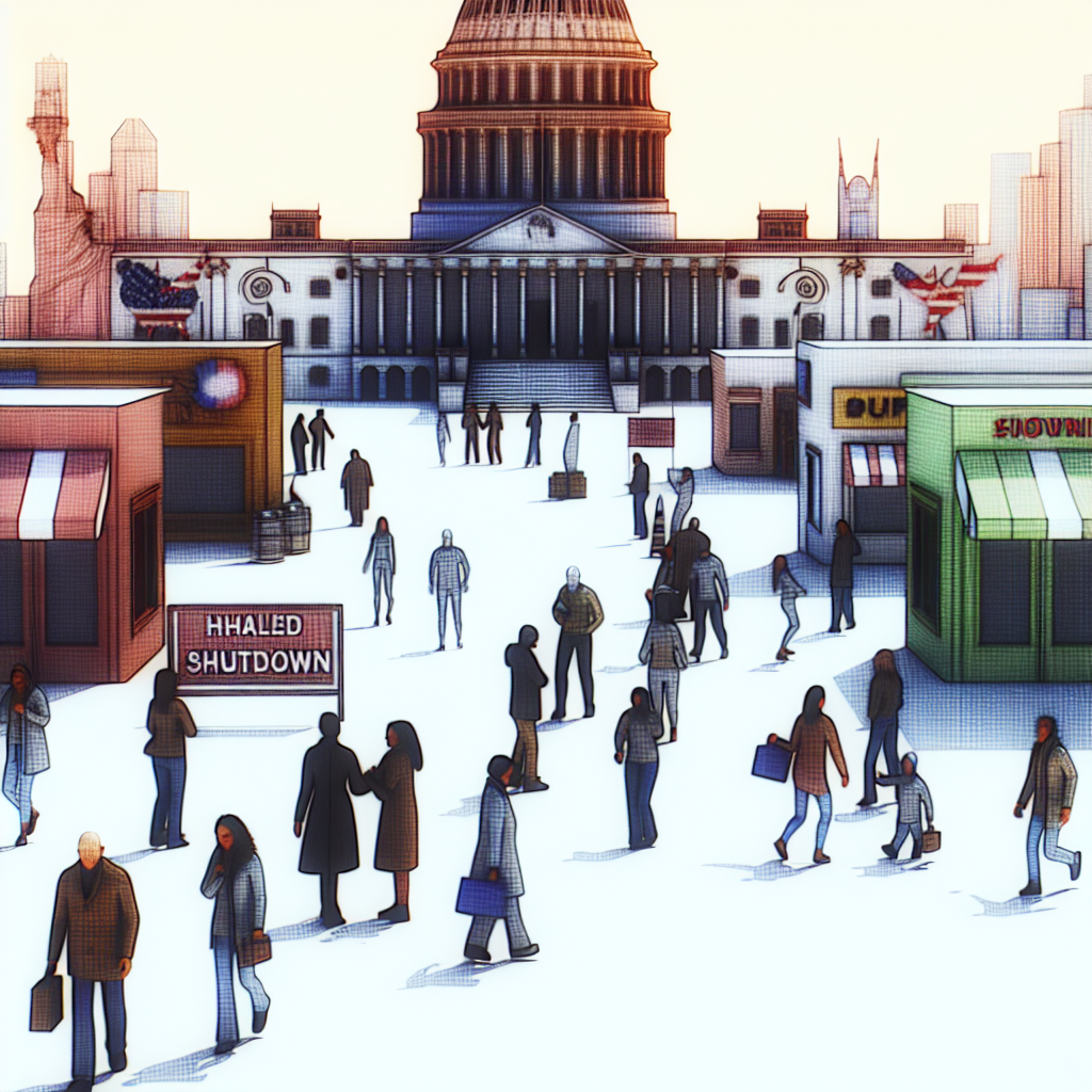 Trump acknowledges the shutdown is hurting his party