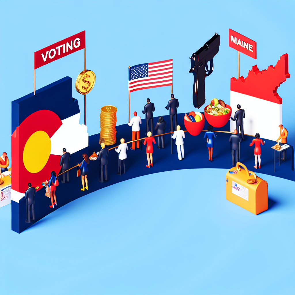 Colorado passes school meal funding; Maine rejects voter restrictions, passes red flag gun laws