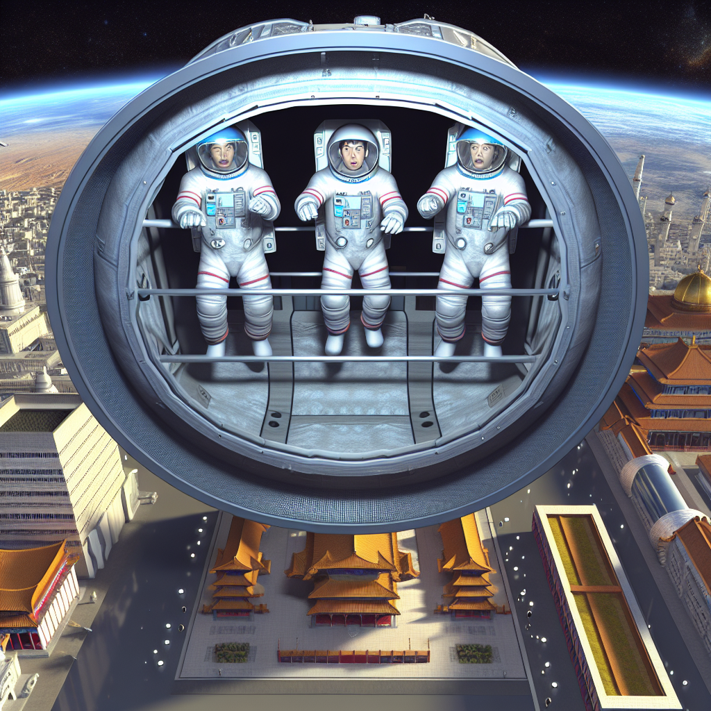 Chinese Astronauts Face Challenging Situation, Showcasing the Risks of Space Exploration